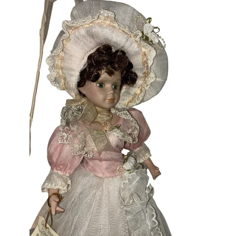 Show Stoppers Porcelain Doll On A Swing Gentle Breeze Collection Vintage